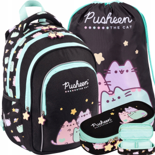 Viackomorový školský batoh Pusheen St. Majewski Multicolored 22 rokov